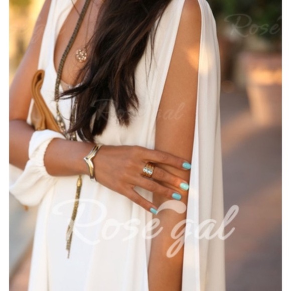 NWOT ROMWE White Chiffon Minidress - Picture 3 of 16